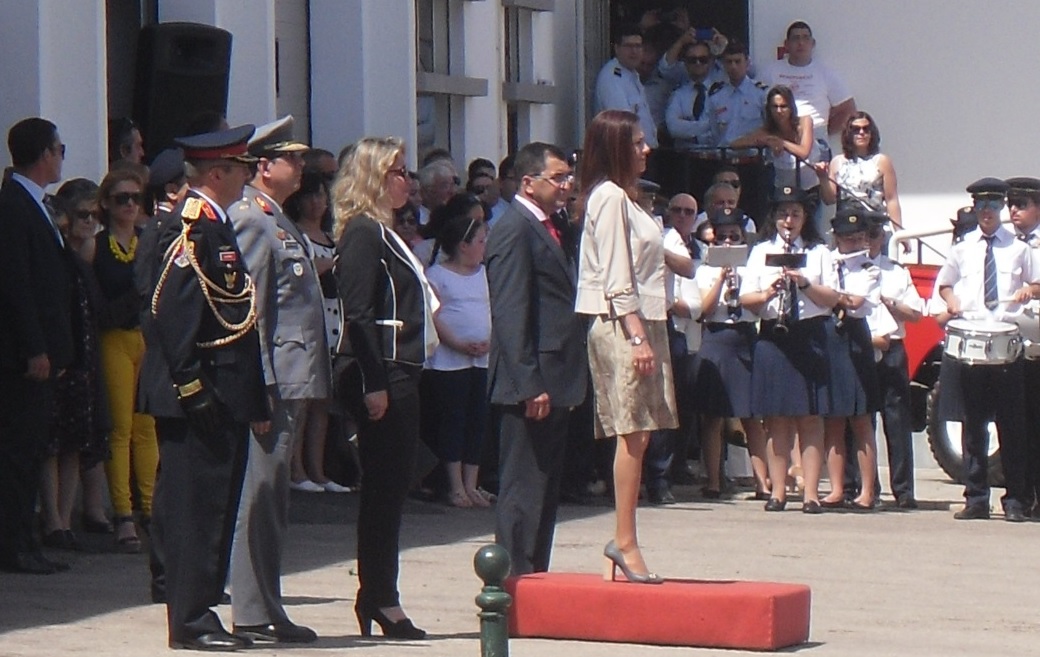 Cerimónia de inauguração da ampliação do quartel - maio de 2015